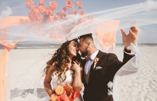 ślub na plaży